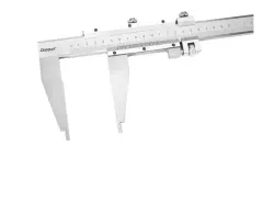 Dasqua 0-2000mm Tek Çene Mekanik Kumpas 0.02mm Çene Boyu 200mm