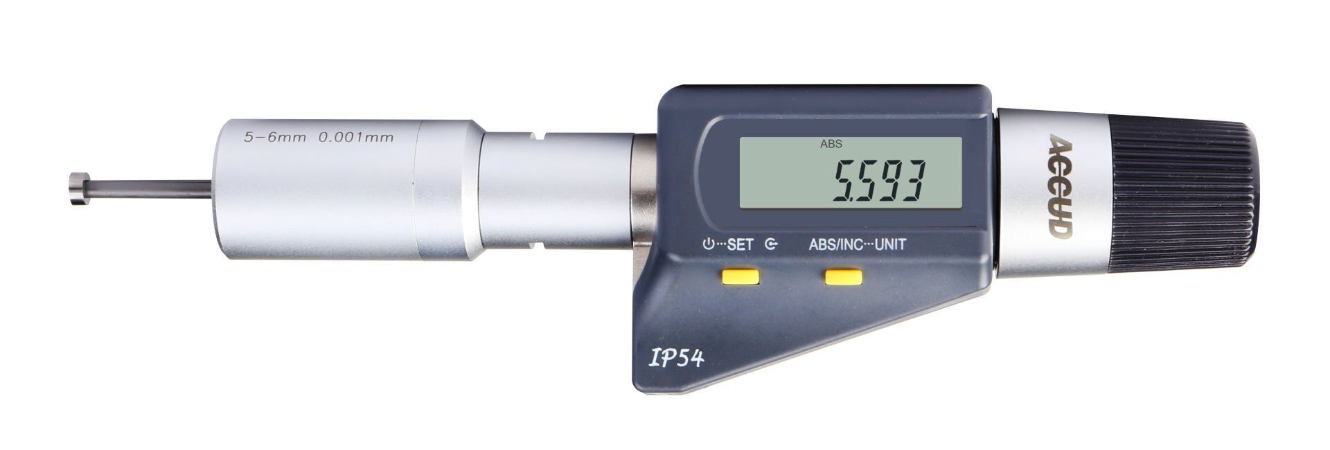 ACCUD Dijital 2 Nokta Temaslı İç Çap Mikrometresi 361 Serisi 3-4mm