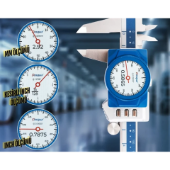 Dasqua 0-200mm Djital Ve Saatli Kumpas IP67 Yağa, Suya Dirençli Bluetooth 3004-1010