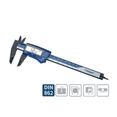 Dasqua 0-150mm Djital Plastik Kumpas 0.01mm 2035-0005