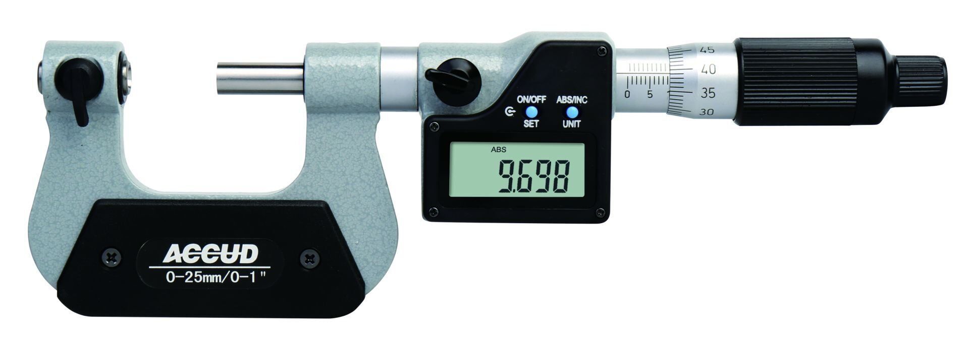 ACCUD Mekanik Üniversal Mikrometre 302 Serisi 0-25 mm