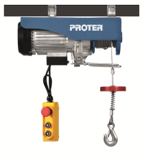 PROTER PR 6200   600-1200 KG Elektrikli Mini Vinç 20 MT Halatlı