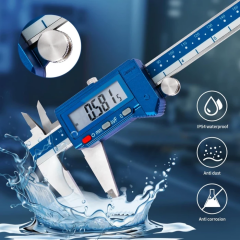 Dasqua 0-150mm LCD Dijital Kumpas IP54 Suya, Toza Dirençli 2000-1005