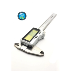Dasqua 0-300mm LCD Büyük Ekran Dijital Kumpas IP67 Yağa, Suya Dirençli 2610-8115