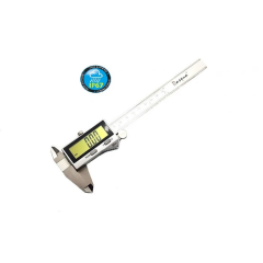 Dasqua 0-300mm LCD Büyük Ekran Dijital Kumpas IP67 Yağa, Suya Dirençli 2610-8115