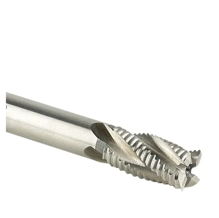 HSS Dört Ağızlı Uzun Kabatalaş Parmak Freze - 25MM