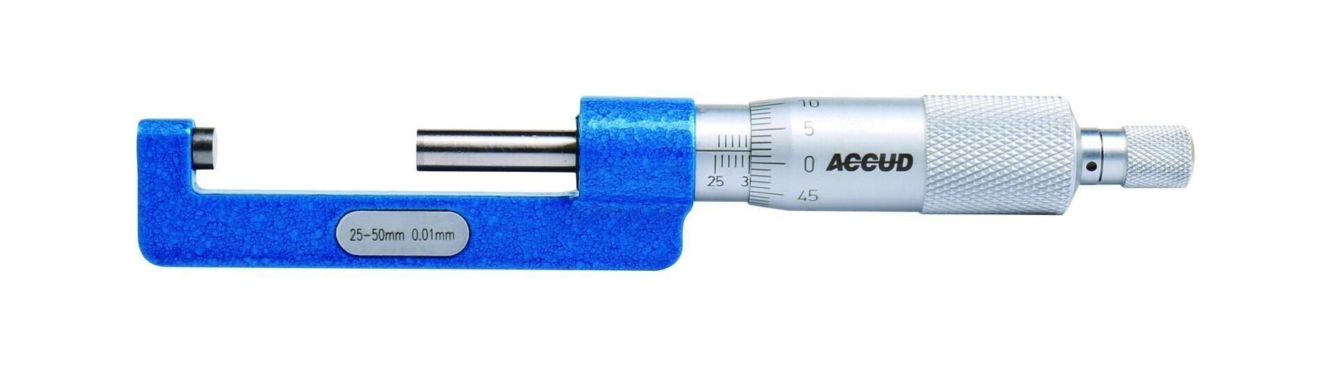 ACCUD Göbek Mikrometresi 337 Serisi 0-25 mm