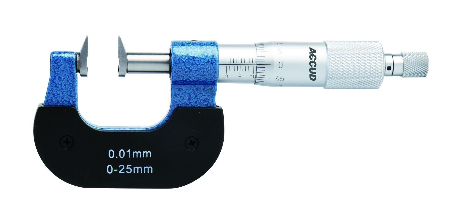 ACCUD Mekanik Testere Ağızlı Mikrometre 330 Serisi 100-125 mm