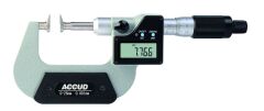 ACCUD Dijital Testere Ağızlı Mikrometre 339 Serisi 50-75 mm