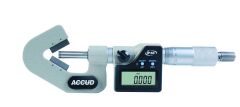 ACCUD Dijital V Yataklı Mikrometre 5 Ağızlı 334 Serisi 25-45mm