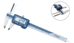 Dasqua 0-200mm Dijital Kumpas Uzun Üst Çeneli Üst Çene Boyu 44mm 2100-0620