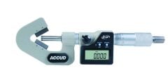 ACCUD Dijital V Yataklı Mikrometre 5 Ağızlı 334 Serisi 5-25mm