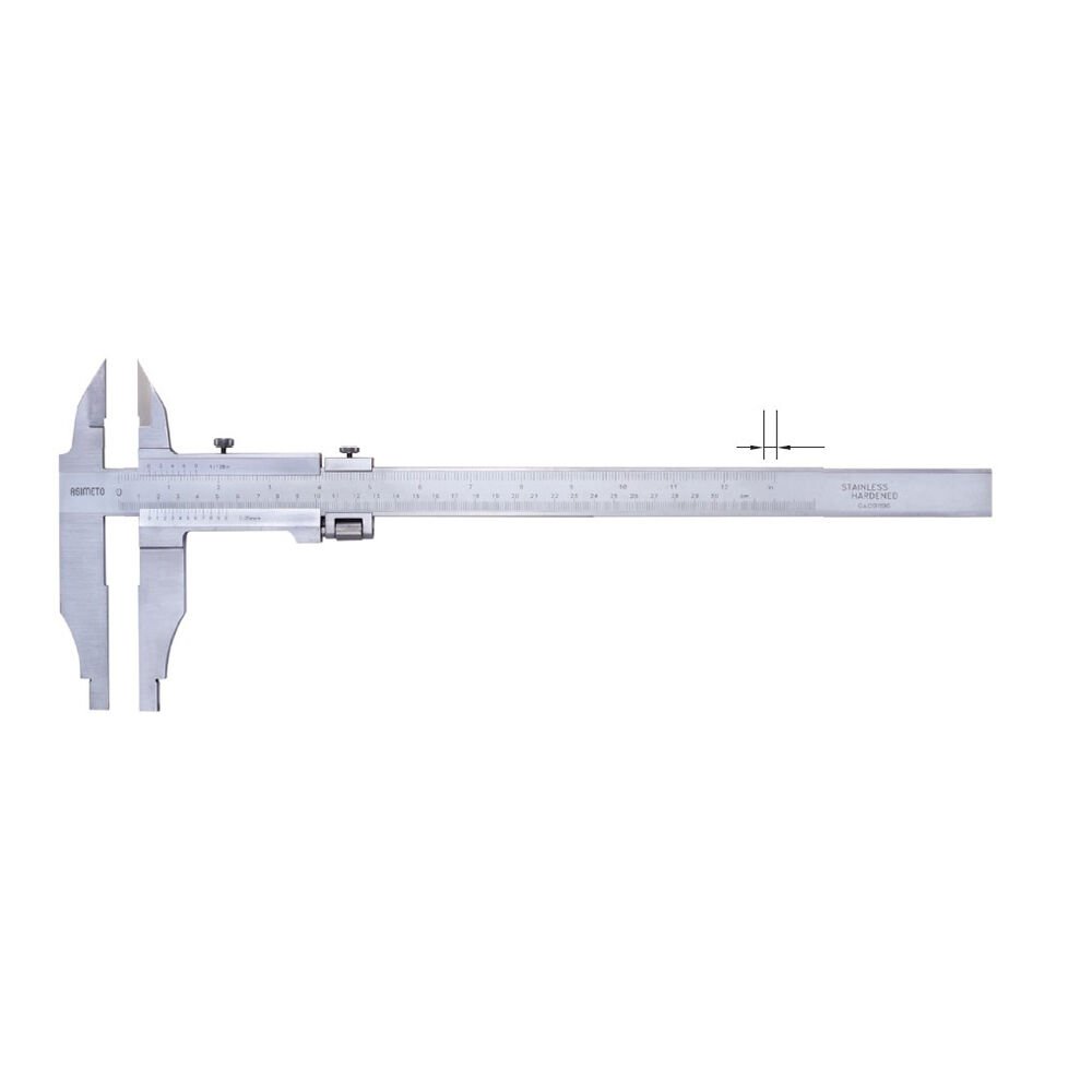 Asimeto Çift Çeneli Ağır İş Mekanik Kumpas 300mm