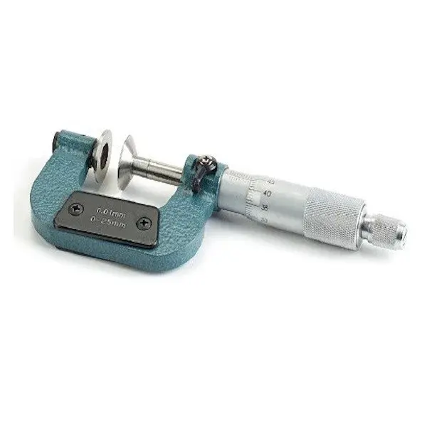 Eric 0-25mm Şapkalı (Dişli) Mikrometre