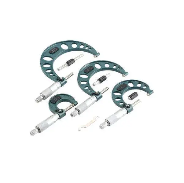 Eric 0-100mm Mikrometre Seti 4 Parça