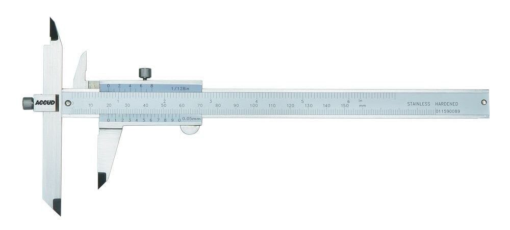 ACCUD Mekanik Merkez Mesafesi Ölçüm Kumpası 162 Serisi 0.02mm - 0-200mm