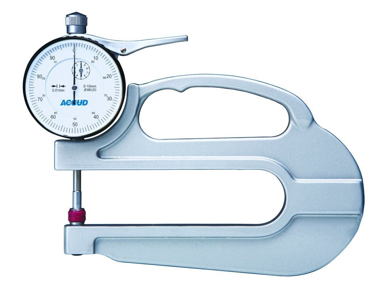 ACCUD Mekanik Kalınlık Komparatörü Yüzeysel Temas 444 Serisi 0-10mm