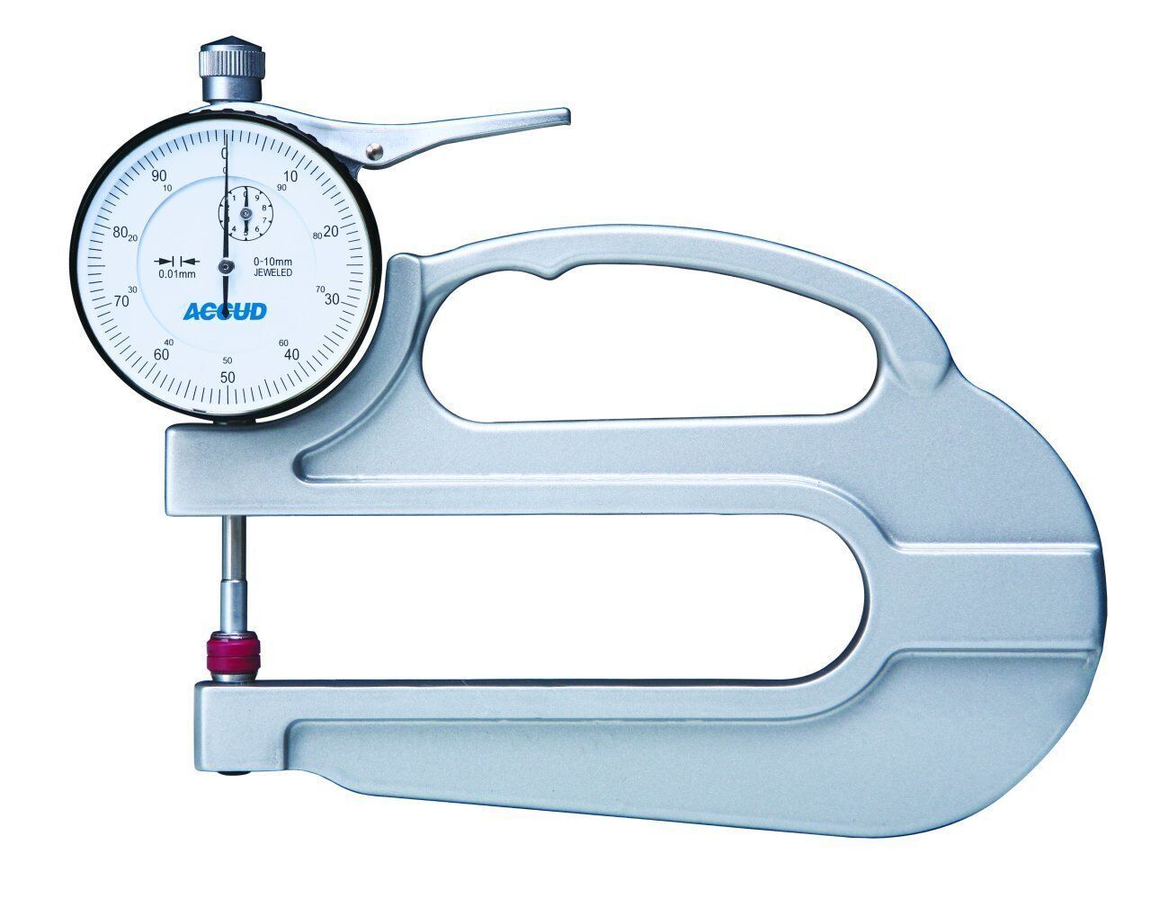ACCUD Mekanik Kalınlık Komparatörü Noktasal Temas 444 Serisi 0-10mm