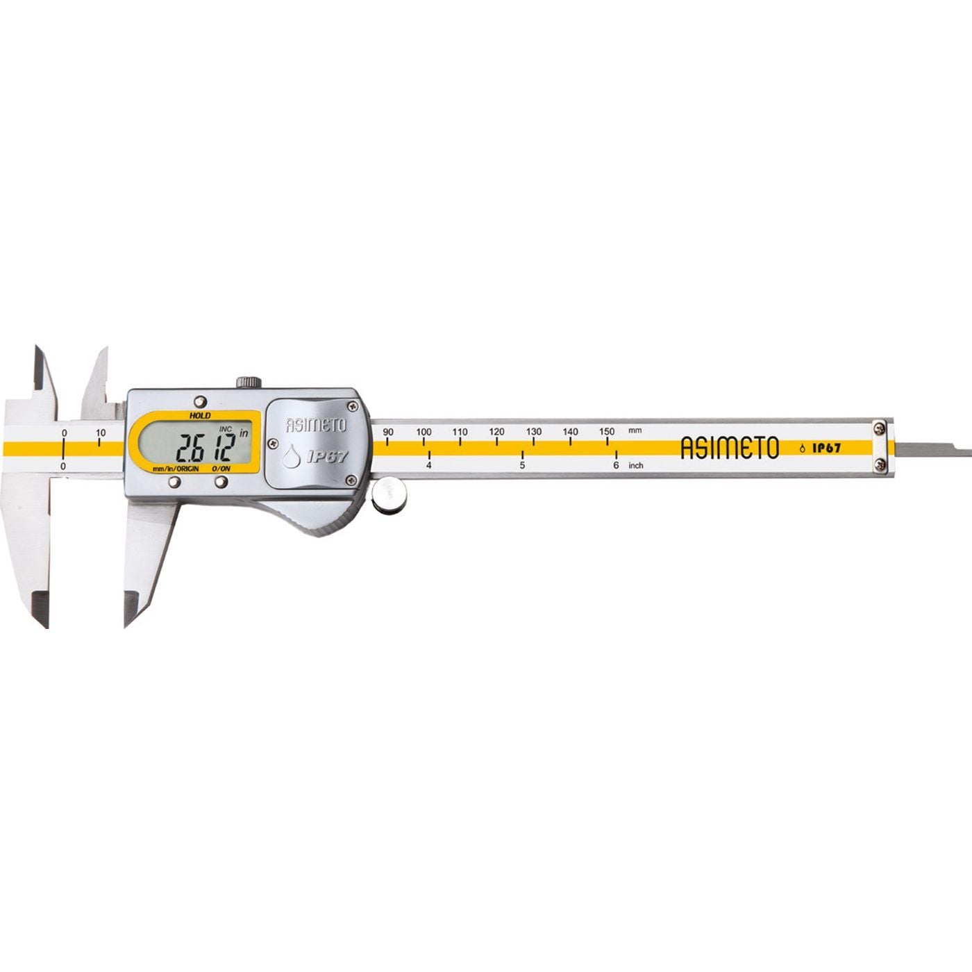 Asimeto IP67 (Su Geçirmez) Dijital Kumpas 150mm