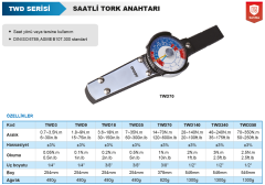 ACCUD Saatli Tork Anahtarı TWD Serisi 0.7-3.5N.m