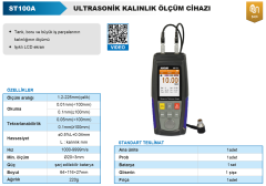 ACCUD ST100A Ultrasonik Kalınlık Ölçüm Cihazı