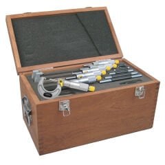 Asimeto Mekanik Mikrometre Seti 0-150mm