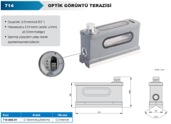 ACCUD Optik Görüntü Terazisi 714 Serisi 0-10mm