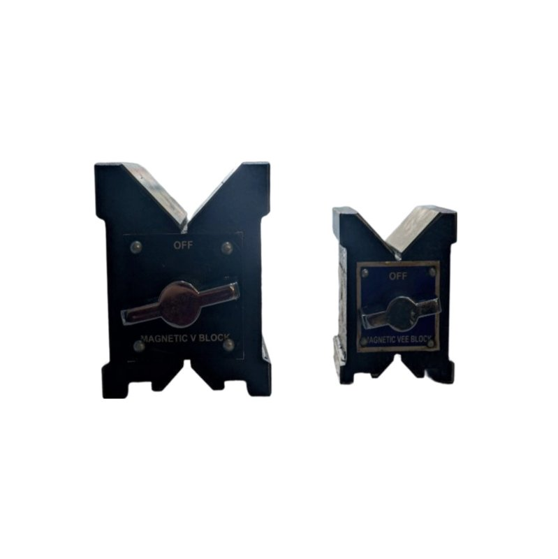 KRISTEEL Manyetik V-Blok 75x54x74