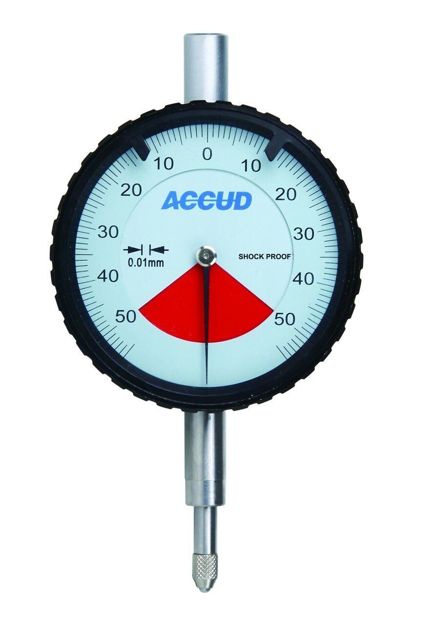 ACCUD Tek Tur Mekanik Komparatör Saati 232 Serisi 0.5mm
