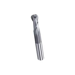 KRONE 17mm 2 Ağız Kısa Küre Parmak Freze HSS