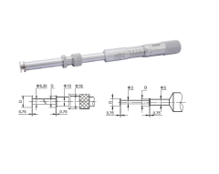 Dasqua 0-25mm Kanal Mikrometre 0.01mm 4861-0005
