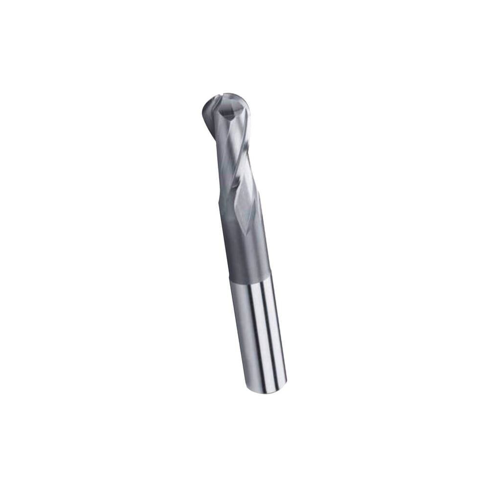 KRONE 19mm 2 Ağız Kısa Küre Parmak Freze HSS