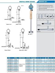 ACCUD Dijital Silindir Komparatörü 0.002mm 241 Serisi 10-18mm