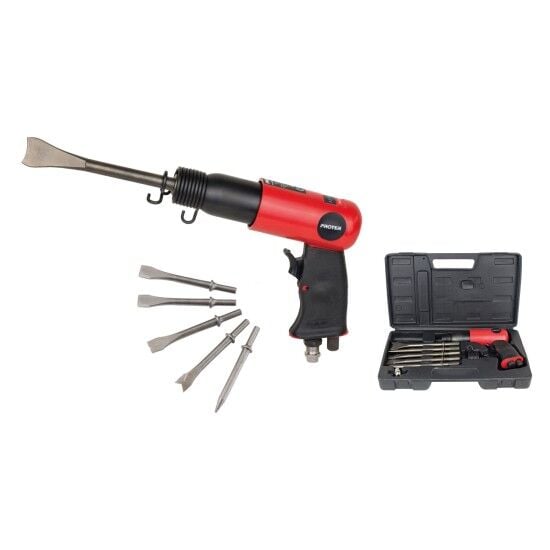 PROTER Havalı Kırıcı Keski ( 9 Parça Çantalı Kit ) PH 2145 K