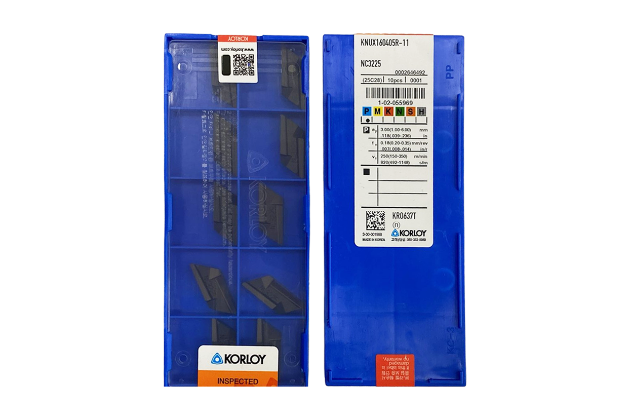 KORLOY KNUX 160405L-11 NC 3225 ELMAS UÇ SOL (10 ADET )