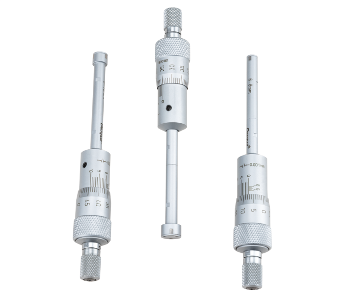 Dasqua 12-20mm Mekanik 3 Ayaklı İç Çap Mikrometre Seti 0.005mm 4411-3210