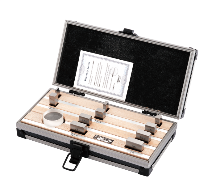 Dasqua Mikrometre Kontrol Mastar Seti Çelik Alaşım 11 Parça Kalite-1 6111-1211