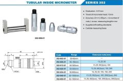 ACCUD Boru Tipi İç Çap Mikrometresi 50-1500mm