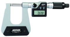 ACCUD Dijital Sac Metal Mikrometresi 350 Serisi 0-25 mm - C - 50mm