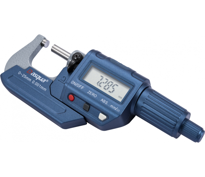 Dasqua 0-25mm Hızlı Ölçüm Dijital Mikrometre IP65 Yağa, Suya Dirençli 0.001mm 4220-2105