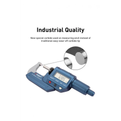 Dasqua 0-25mm Dijital Mikrometre Paslanmaz Mil 0.001mm 4230-2005