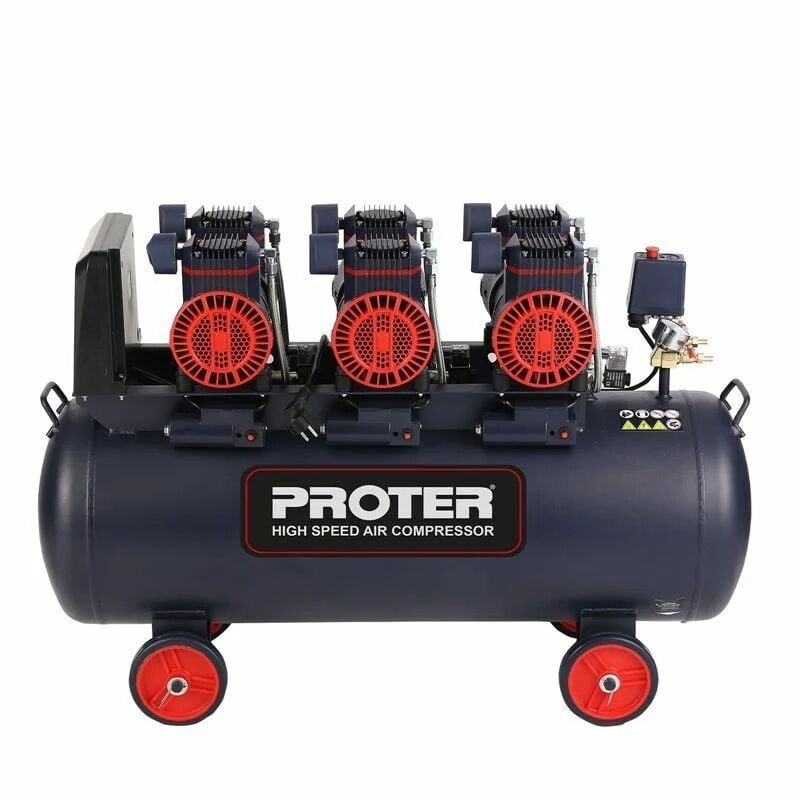 PROTER 200 Litre Hızlı Yağsız Hava Kompresörü PR 206 HZ