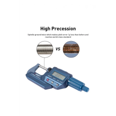 Dasqua 50-75mm Dijital Mikrometre Paslanmaz Mil 0.001mm 4230-2015