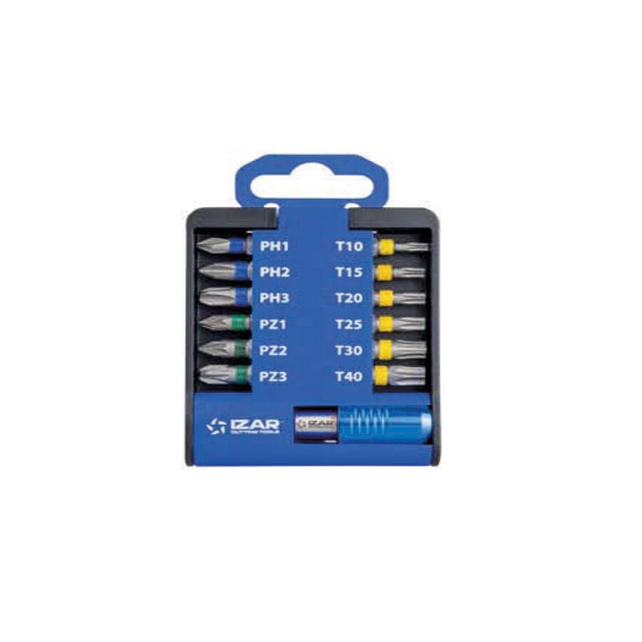 13 Parça IZAR DIN3126 Bits Darbeli Seti (1520)