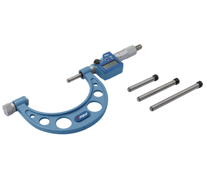 Dasqua 300-400mm Değiştirilebilir Uçlu Dijital Dış Çap Mikrometre 0.001mm 4706-0004