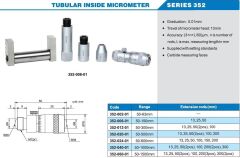 ACCUD Boru Tipi İç Çap Mikrometresi 50-63mm