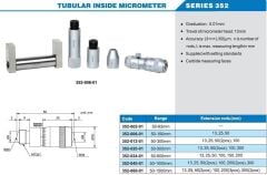 ACCUD Boru Tipi İç Çap Mikrometresi 50-600mm