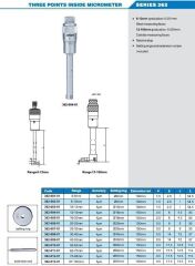 ACCUD Mekanik 3 Ayaklı Mikrometre 362 Serisi 20-25mm