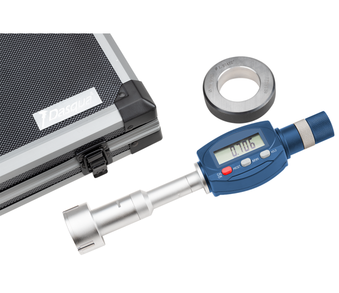 Dasqua 50-100mm Dijital 3 Ayaklı İç Çap Mikrometre Seti IP65  0.001mm 4711-4420