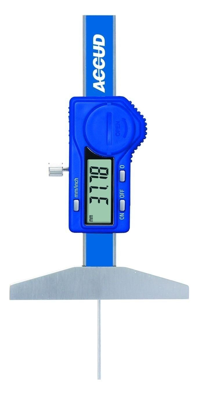 ACCUD Dijital Derinlik Kumpası 194 Serisi - Yuvarlak Çubuk 0-25mm